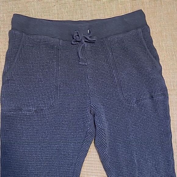 J. Crew Women's Waffle Knit Jogger -  Charcoal Grey, size Small - Picture 2 of 4